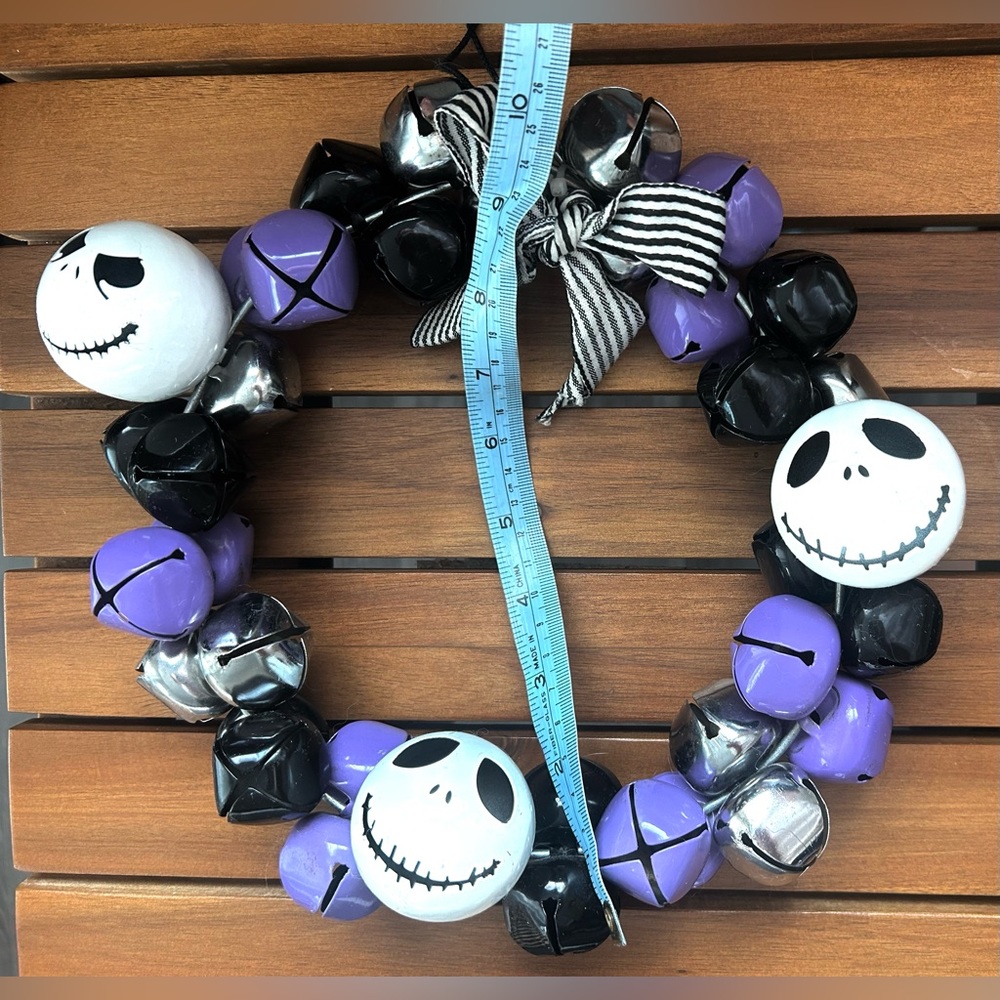 Nightmare Before Christmas Jack Skellington - Halloween Wreath